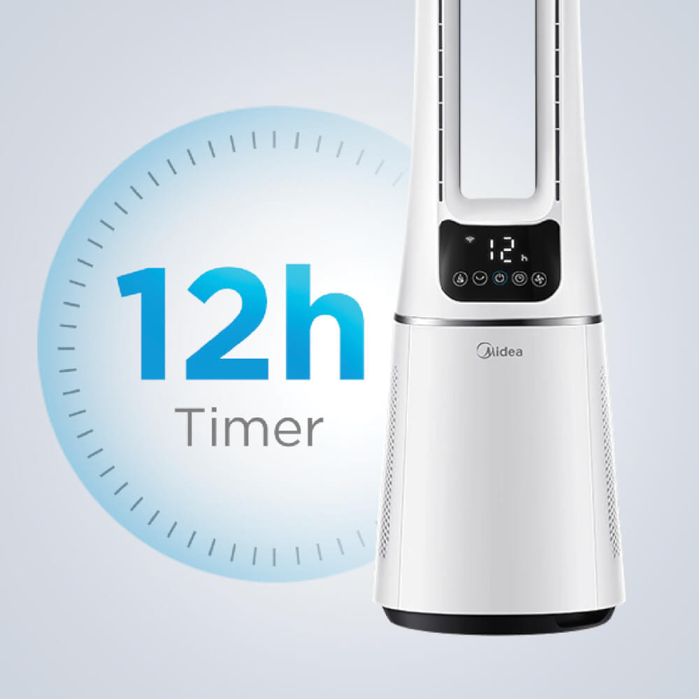 พัดลมทาวเวอร์ MIDEA AMS150-PBW สีขาว